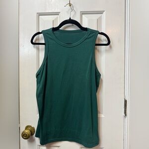 Elegant Forest Green Tank Top